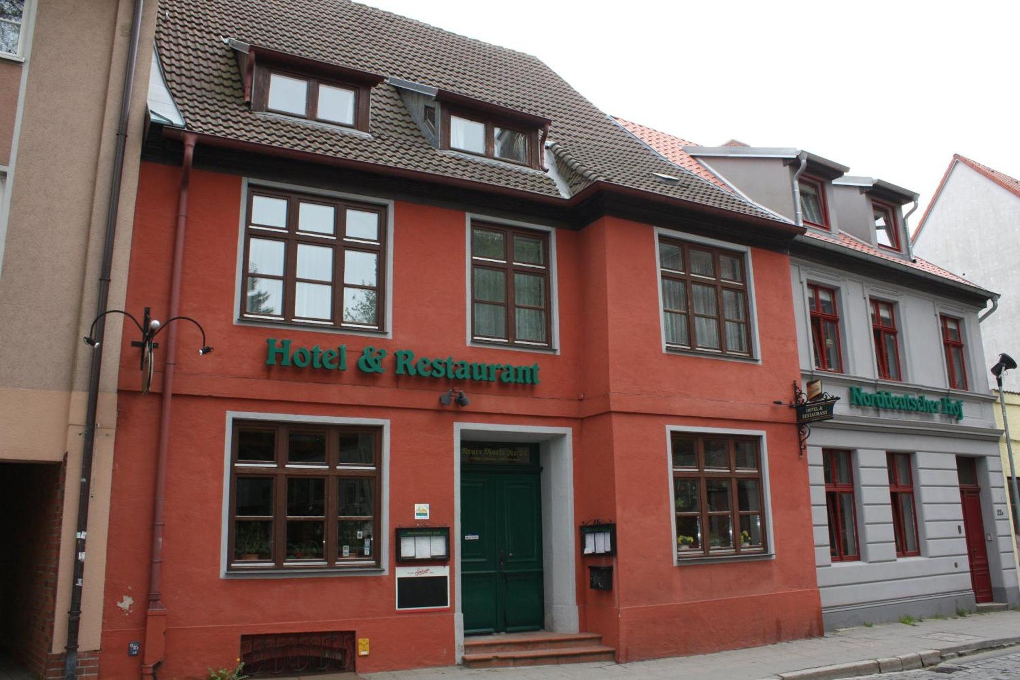 Norddeutscher Hof Stralsund Esterno foto